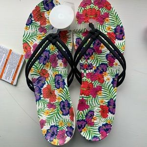 NWT Floral Sandals by CROCS